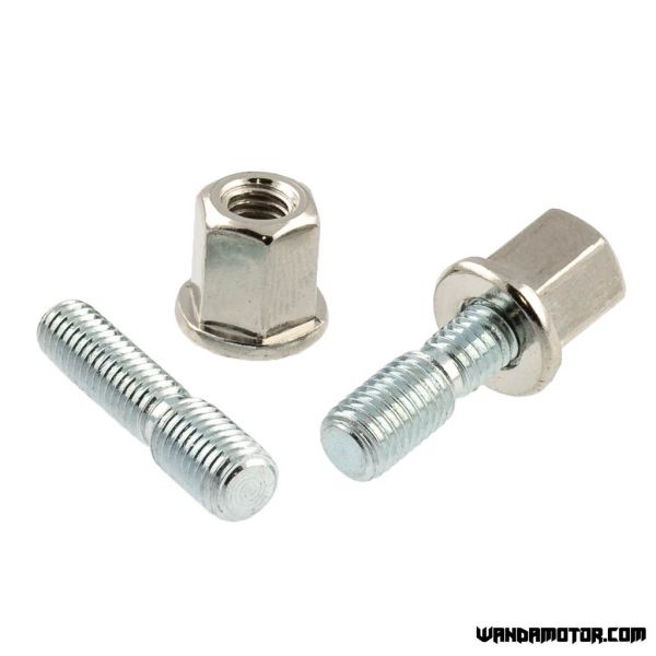 Exhaust stud bolt set M6xM7x30mm